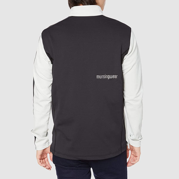 送料無料メール便発送即納可☆【Munsingwear】マンシングウェアハーフZIPカットソーメンズゴルフMEMPJL52