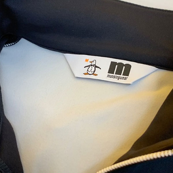 送料無料メール便発送即納可☆【Munsingwear】マンシングウェアハーフZIPカットソーメンズゴルフMEMPJL52