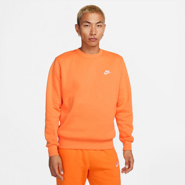 即納可★ 【NIKE】ナイキ クラブ BB クルー 丸首 スウェットシャツ メンズ ユニセックス BV2663 885