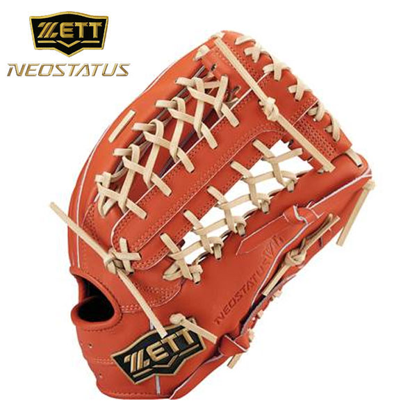 即納可★ 【ZETT】ゼット 硬式グラブ ネオステイタス 24 外野手用 BPGB12417N