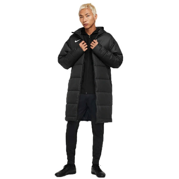 ✨美品✨NIKE ロングベンチコート白タグ ボア バックロゴ 刺繍 黒 XL ✨美品✨NIKE ロングベンチコート白タグ ボア バックロゴ 刺繍 黒 XL