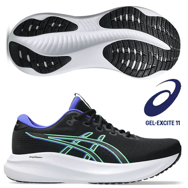 即納可★【ASICS】アシックス GEL-EXCITE 11 ランニングシューズ 1011C080 004