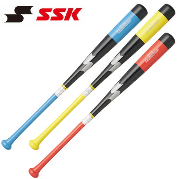 即納可★ 【SSK】エスエスケイ 少年 ジュニア 木製 トレーニングバット SBB7036F