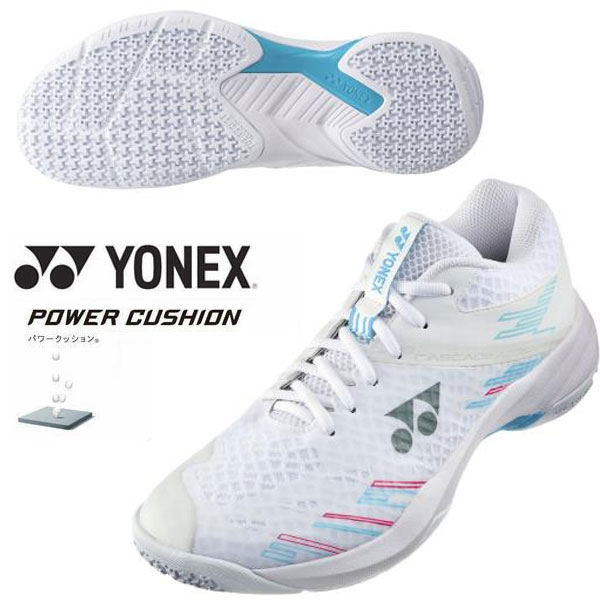 即納可★ 【YONEX】ヨネックス パワークッション カスケード アクセル ミッド メンズ バドミントンシューズ SHBCA1MD