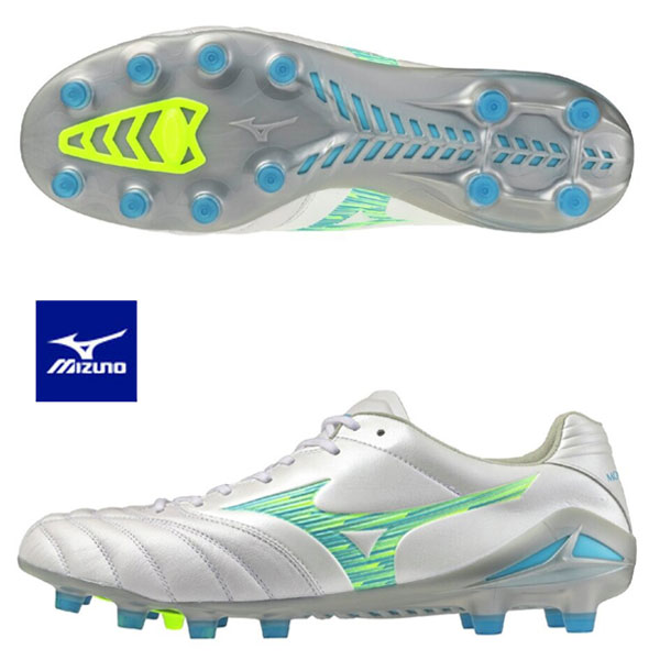 即納可★ 【MIZUNO】ミズノ モナルシーダNEO III ELITE サッカー／フットボール スパイク ユニセックス P1GA2620 25
