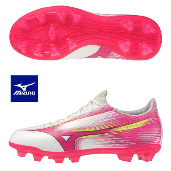 即納可★ 【MIZUNO】ミズノ アルファIII SELECT Jr サッカー／フットボール ジュニア P1GB2665 64