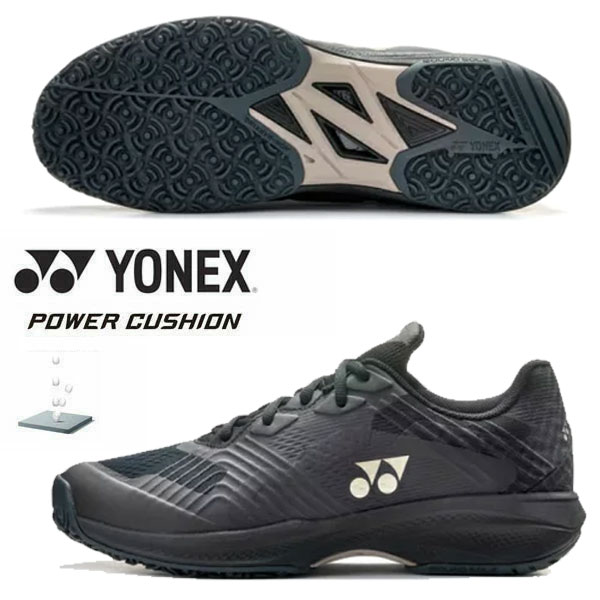 即納可★【YONEX】ヨネックス 力強さ座布団 ソニケージ MGC 庭球シューズ クレー・オムニコート SHTSCMG 185
