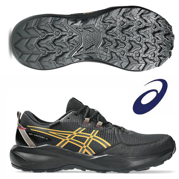 即納可☆【ASICS】アシックス GEL-VENTURE 11 WATERPROOF トレイルランニングシューズ 1011b977|ガイナバザール