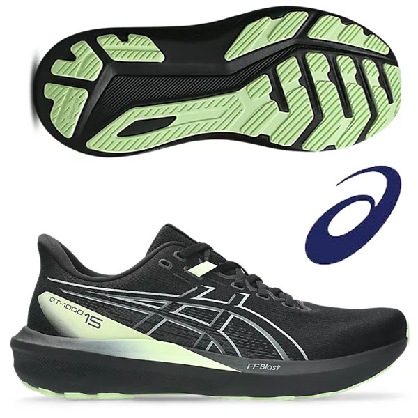 即納可☆【ASICS】アシックス GT-1000 15 メンズ ランニングシューズ 1011C230|ガイナバザール