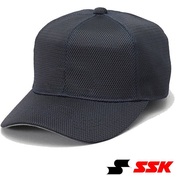 ◆◆送料無料定形外発送<エスエスケイ>SSK角ツバ6方型オールメッシュベースボールキャップBC073(70)