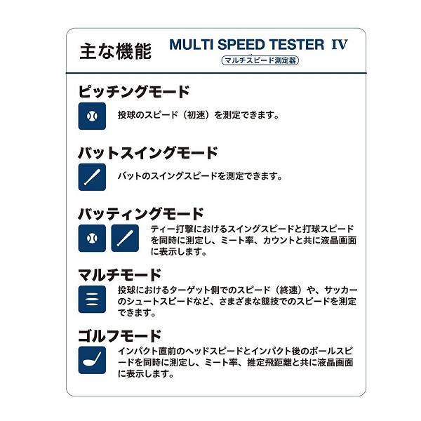 エスエスケイ SSK マルチスピードテスターIV MST400 今ダケ送料無料