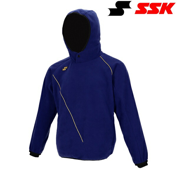 ◆◆ ＜エスエスケイ＞ SSK フリースジャケット 長袖パーカ(裏タフタ) BWF230PL (63)