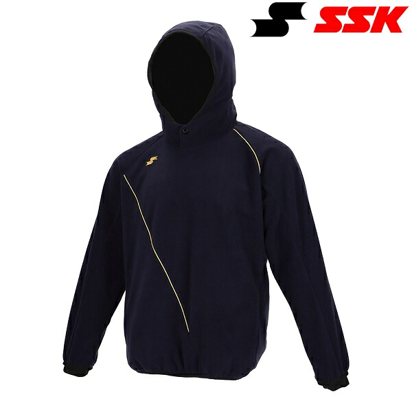 ◆◆ ＜エスエスケイ＞ SSK フリースジャケット 長袖パーカ(裏タフタ) BWF230PL (70)