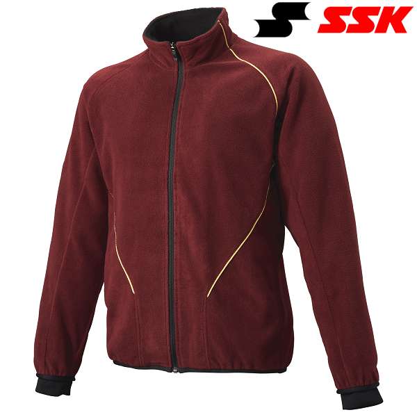 ◆◆ ＜エスエスケイ＞ SSK フリースジャケット 盛りだくさんZIP長袖(裏タフタ) BWF250FZ (22)