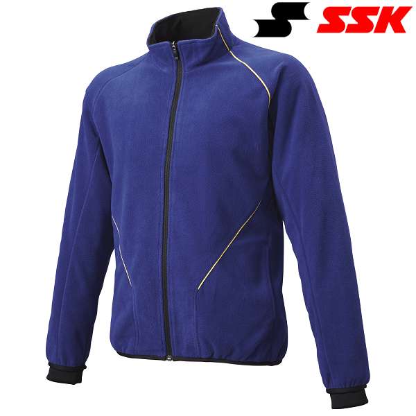 ◆◆ ＜エスエスケイ＞ SSK フリースジャケット 盛りだくさんZIP長袖(裏タフタ) BWF250FZ (63)