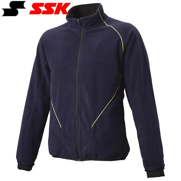 ◆◆ ＜エスエスケイ＞ SSK フリースジャケット 盛りだくさんZIP長袖(裏タフタ) BWF250FZ (70)