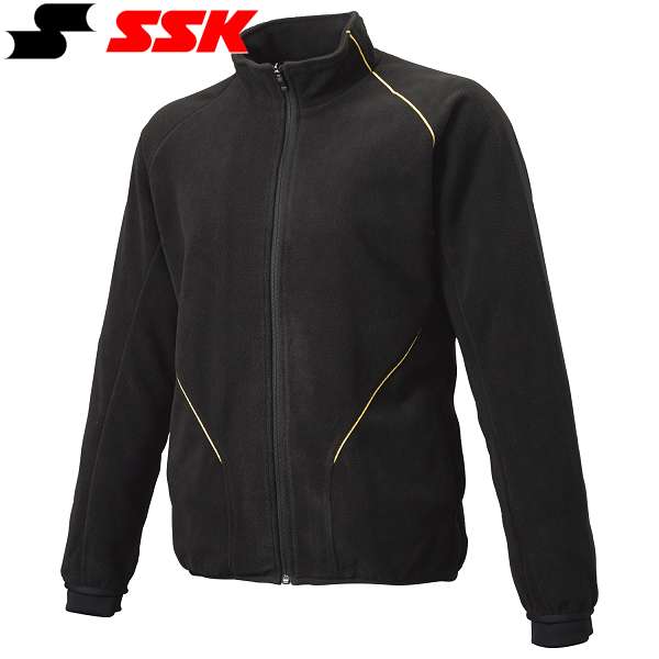 ◆◆ ＜エスエスケイ＞ SSK フリースジャケット 盛りだくさんZIP長袖(裏タフタ) BWF250FZ (90)