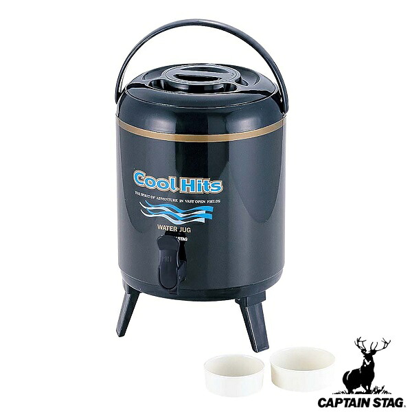 ◆◆ ＜キャプテン スタッグ＞ CAPTAIN STAG クールヒッツ ウォータージャグ8L（ネイビー） M-5027