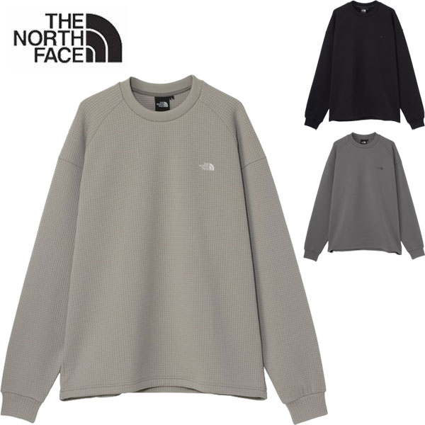 ◆◆ ＜ノースフェイス＞ THE NORTH FACE ロングスリーブドットニットクルー ユニセックス 長袖シャツ NT12630｜ガイナバザール