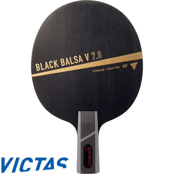◆◆ ＜ヴィクタス＞ VICTAS ブラックバルサ V 7.0 CHN 310453 卓球 ラケット ペンホルダー・中国式