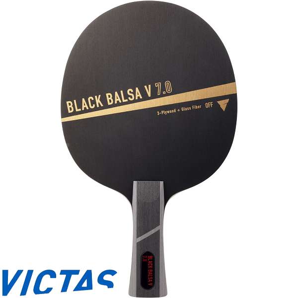◆◆ ＜ヴィクタス＞ VICTAS ブラックバルサ V 7.0 FL 310454 卓球 ラケット シェークハンド