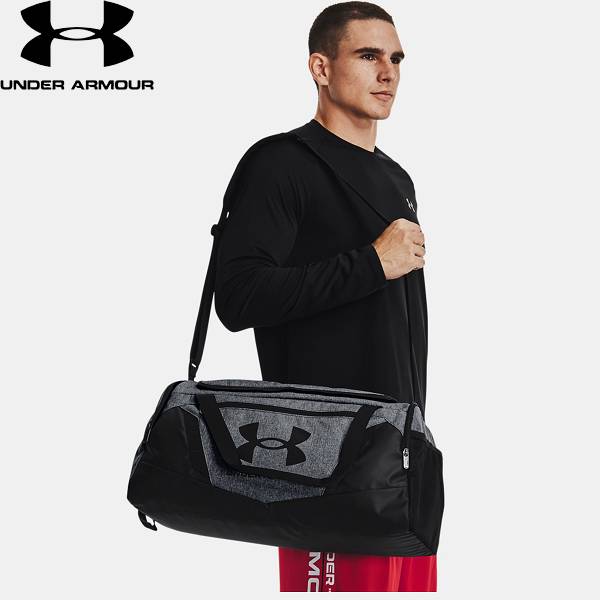 ◆◆◎ ＜アンダーアーマー＞ UNDER ARMOUR アンディナイアブル 5.0 ダッフルバッグ Sサイズ 40L(トレーニング/UNISEX) 1369222 (PitchGrayMediumHeather/Black/Black(012))