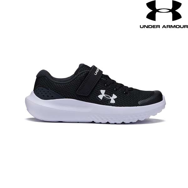 ◆◆◎ ＜アンダーアーマー＞ UNDER ARMOUR UAサージ4 AC(ランニング/KIDS) 3027104 (BLK/ANC/WHT(001)) 4,525円