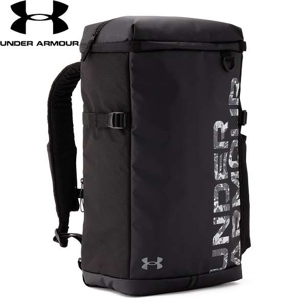 ◆◆◎ ＜アンダーアーマー＞ UNDER ARMOUR UAターポリン バックパック2.0 40リットル(トレーニング/UNISEX) 1388291 (Black(003))