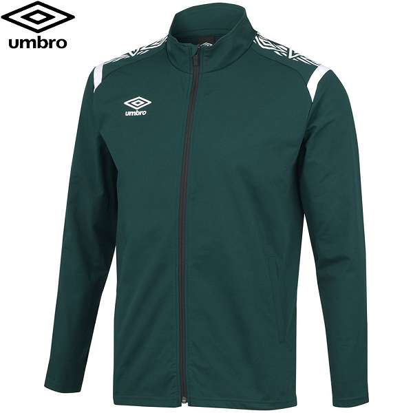 ◆◆○ ＜アンブロ＞ UMBRO ジュニア ウォームアップジャケット サッカー (DGRN：Ｄグリーン) UAS2350J-DGRN