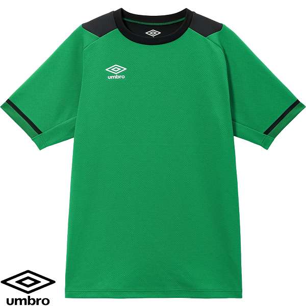 ◆◆○メール便発送 ＜アンブロ＞ UMBRO 半袖GKシャツ UF5FHS01MA (GR01：ケリー)