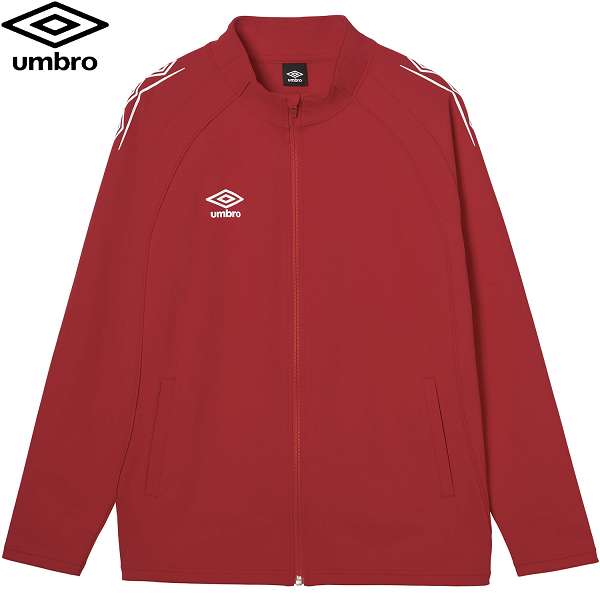 ◆◆○ ＜アンブロ＞ UMBRO ウォームアップジャケット UF6SJG01MA (RD00：赤いこと)