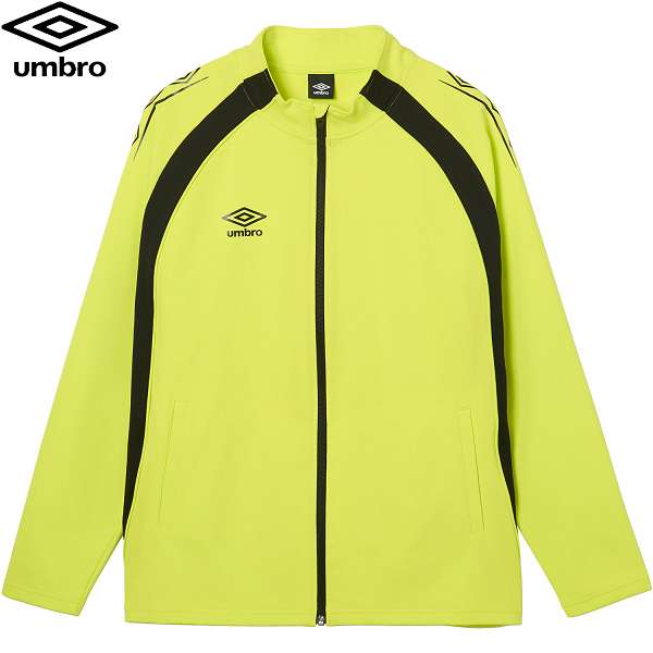 ◆◆○ ＜アンブロ＞ UMBRO ウォームアップジャケット UF6SJG01MA (LM00：菩提樹黄色)