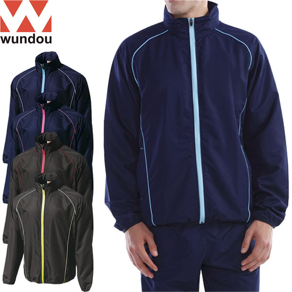 ◆◆ ＜ウンドウ＞ wundou P4800 ウォームアップウィンドブレーカージャケット(S-XXL) ユニセックス P-4800