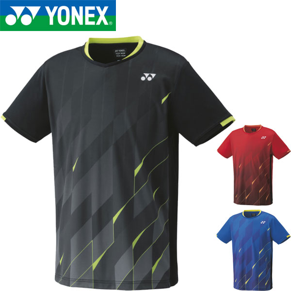 Yoyaku ◇◇送料無料 メール便発送 ＜ヨネックス＞ YONEX ユニセックス ゲームシャツ(フィットスタイル) テニス バドミントン 10463  Dai 1 Kurai-css.edu.om