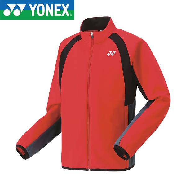 ◆◆ ＜ヨネックス＞ YONEX ニットウォームアップシャツ(相応う表現スタイル) 50139 (496) 庭球 バドミントン セットアップ-メンズウェア-ジャージ