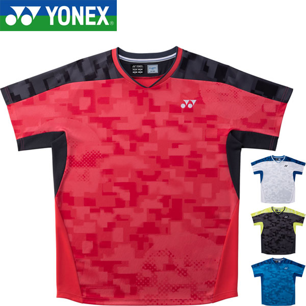 ◆◆電子メール便送りとどける ＜ヨネックス＞ YONEX 力くらべティーシャツ(相応う表現スタイル) メンズ バドミントン 庭球 ソフトテニス 10754