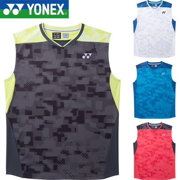 ◆◆電子メール便送りとどける ＜ヨネックス＞ YONEX 力くらべティーシャツ(ノースリーブ) メンズ バドミントン 庭球 ソフトテニス 10755