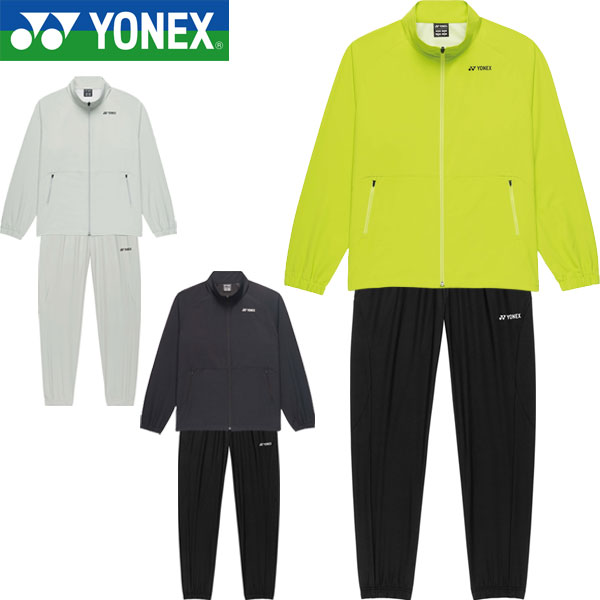 ◆◆ ＜ヨネックス＞ YONEX ウォームアップシャツ＆ウォームアップパンツ ユニ一発やる 上下仕掛ける 庭球 ソフトテニス バドミントン 50192-60192