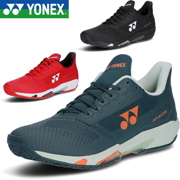 ◆◆ ＜ヨネックス＞ YONEX パワークッションアドアクセルメンGC メンズ 庭球シューズ 粘土・砂入り口・入口人工芝厚地の外套用 SHTAAMG