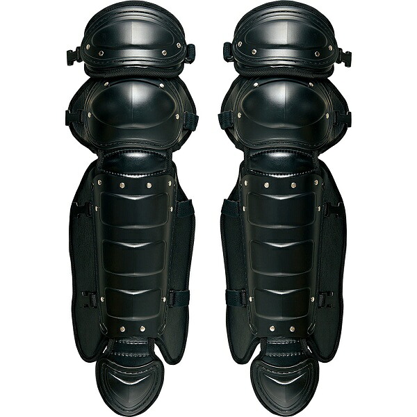 ◆◆○ ＜ゼット＞ 硬式捕手用レガーツ BLL018 (1900：ブラック) 野球 防具 キャッチャー用品 BLL018-1900｜ガイナバザール