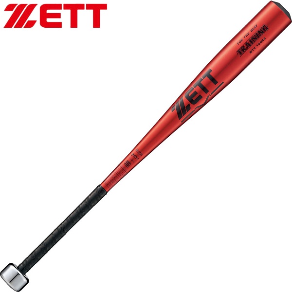◆◆○ ＜ゼット＞ 硬式金属製トレーニングバット (84cm/1750g平均) BTT10084 (6400：レッド) 野球 BTT10084-6400 12,904円
