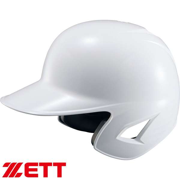 ◆◆○ <ゼット> ZETT 野球 硬式用 打者用 ヘルメット プロステイタス (1100:ホワイト) BHL180-1100