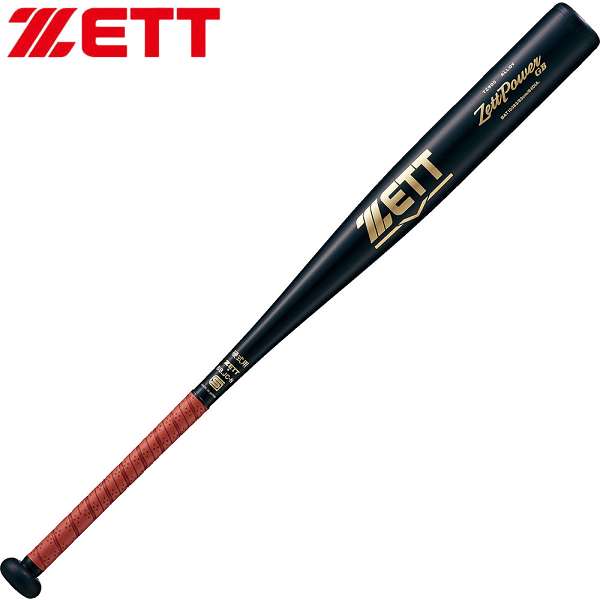 ◆◆○ ＜ゼット＞ ZETT 野球 硬式金属バット ZETT 野球Power GB ゼットパワーGB 83cm (1900：ブラック) BAT10383-1900