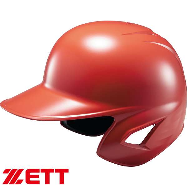 ◆◆○ ＜ゼット＞ ZETT 少年軟式打者用ヘルメット BHL780 (6400：レッド) 野球 BHL780-6400