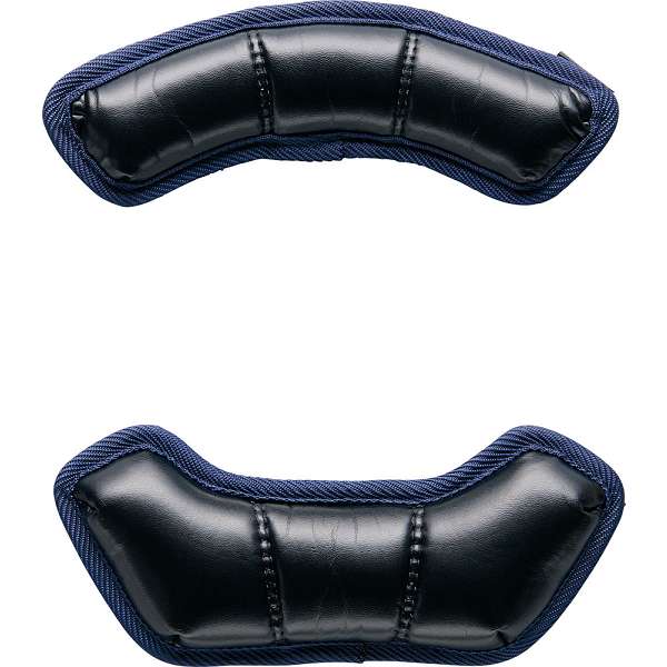 ◆◆○ ＜ゼット＞ ZETT キャッチャー用防具付属品 マスク パッド BLMP122 (2911：ネイビー／ホワイト) 野球・ソフトボール BLMP122-2911