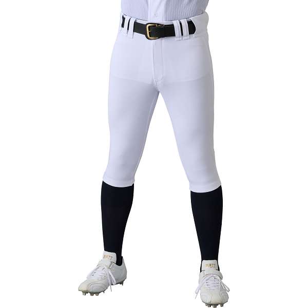 ◆◆○メール便発送 ＜ゼット＞ ZETT プロステイタスショートフィットパンツ BU528CP (1100：ホワイト) メンズ 野球・ソフトボール BU528CP-1100
