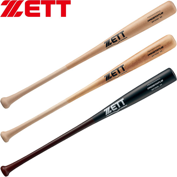 ◆◆○ ＜ゼット＞ ZETT プロステイタス 一般軟式木製バット(84cm/800g平均) 野球 BWT30484