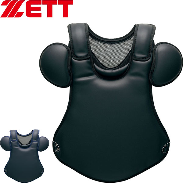 ZETT 硬式プロテクター森モデル　コンパクトサイズ　新品　ネイビー ゼット ZETT プロステイタス 硬式用プロテクター 捕手用