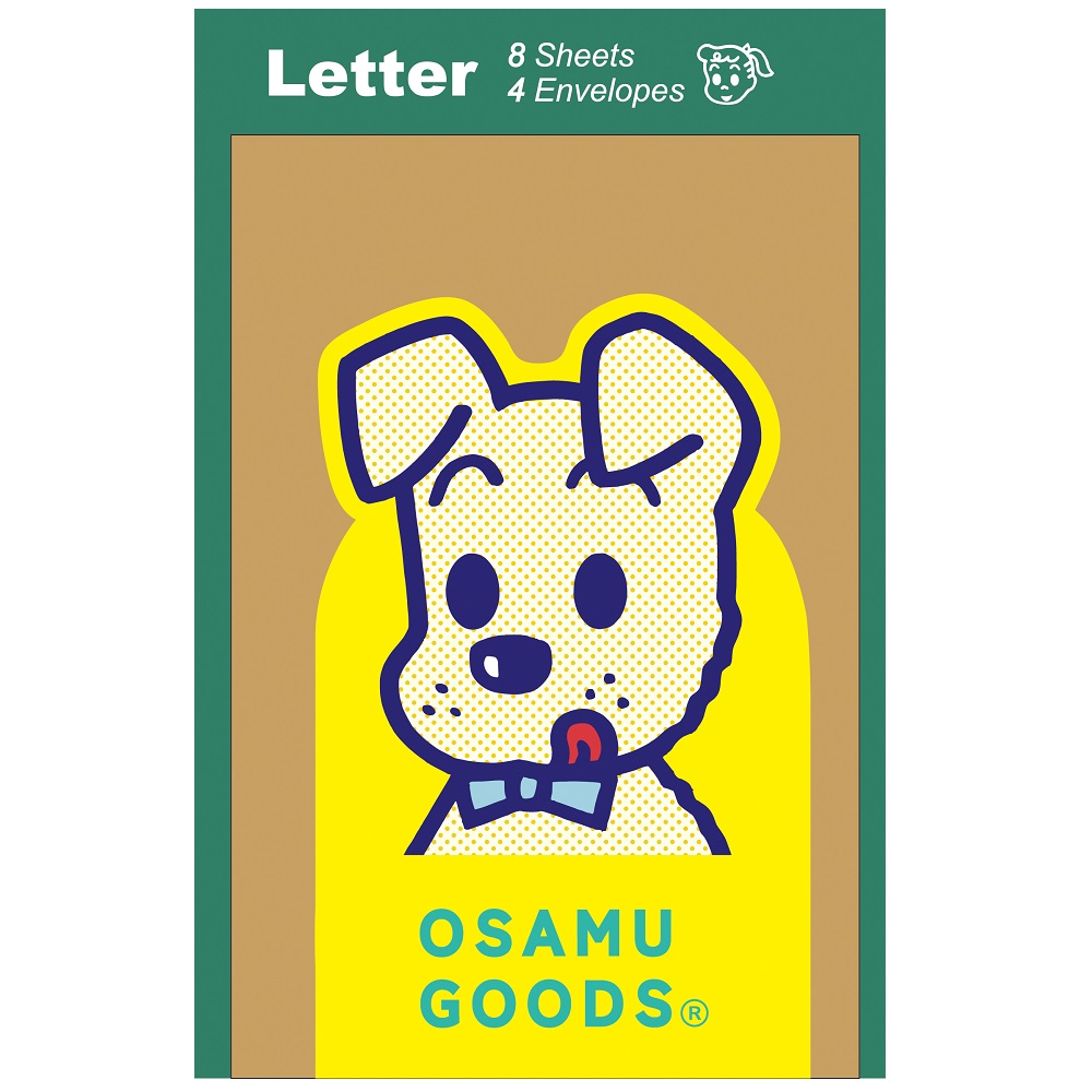 楽天市場 メーカー公式ショップ Osamu Goods オサムグッズ 原田治 ダイカット パックレター ドッグ Cd 学研ステイフル 学研ステイフル 楽天市場店