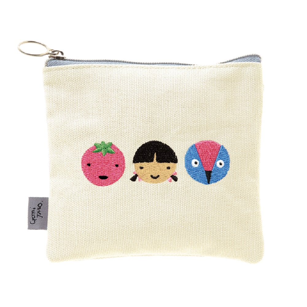 楽天市場 メーカー公式ショップ 絵本 刺繍ポーチ ｓサイズ かお 文具 グッズ 五味太郎 H 学研ステイフル 学研ステイフル 楽天市場店